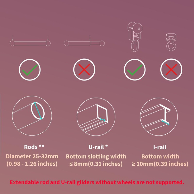 [Upgraded Version] Aqara Smart Curtain Motor E1 (Rod Version, 1