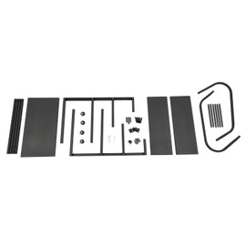 Fronimo 3 Stairs Steps RV Steps with Handrail Each Step Load Bearing Capacity 450lbs for Rvs Travel Trailers Mobile Homes Pools Hot Tubs