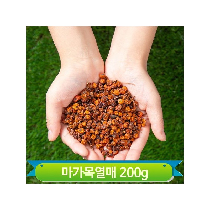 마가목 열매 200g 붉은빛 건조 약초 건강차 작은사과모양 수입산 200g