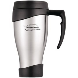Thermos Foam Travel Mug, 1 Count (Pack of 1), Black