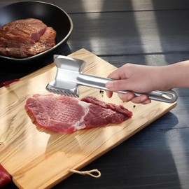 Meat Hammer, Meat Tenderizer, Dual-Sided Nails Meat Mallet for Steak, Chicken, Fish, Meat Pounder, Meat Tenderizer Tool, Meat Pounder, Meat Tenderizer Hammer