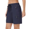 GymBrave Women's Hiking Shorts Quick Dry Lightweight Cargo Shorts for