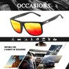 Perfectmiaoxuan Polarized sunglasses for men/women; light frame; HD pilot lenses;