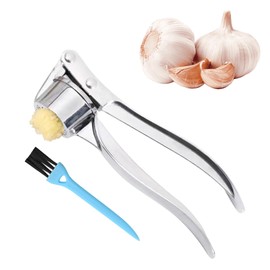 Garlic Press, Garlic Cutter, Garlic Crusher, Garlic Cutter, Garlic Press, Garlic Chopping Tool, with Easy Press Handle