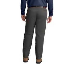 Red Kap Men's Stain Resistant, Flat Front Work Pants, Charcoal, 36W x 32L