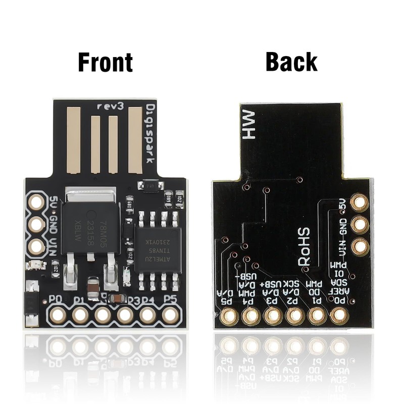 ATTINY85 Digispark Kickstarter RUIZHI 5 Pieces Attiny85 Micro USB Development