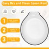Irenare 8 Pcs Ceramic Spoon Rest for Stove Top 3.74