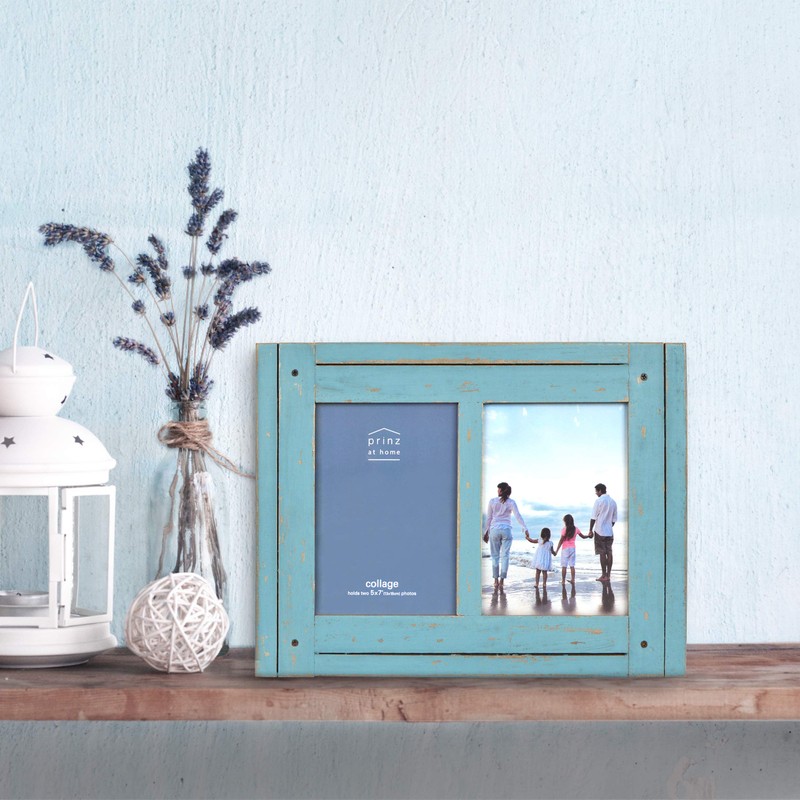 PRINZ Homestead 5-Inch by 7-Inch Collage Photo Frame for Two