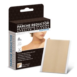 VP Natura Scar Reducer Patch 5 x 7.5 cmts 10 Units, Hypertrophic and Keloid Scar Corrector, Waterproof, Flesh Colour