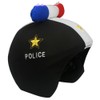 Police Ski Snowboard Winter Sport LED Helmet Cover