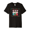 Xmas Tree Lights Funny Havanese Dog in Christmas Socks Premium