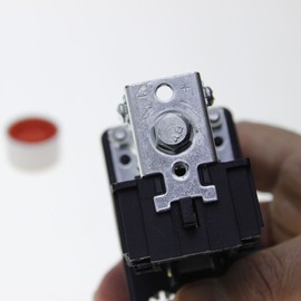 ORAZIO Air Compressor Pressure Control Switch 1/4" 3 Port Sigle Phase 220V with Screws for Air Compressor Pump Control Valve 214124