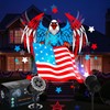 Lingvee Independence Day Projector Lights 4th of July Projector Patriotic