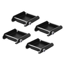 NINOSO Caster Pad - Fits 4" x 4-1/2" Top Plate (4pcs)