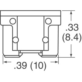 Unbranded Low Profile Mini Fuse Color Blue 15 Amps (Color Blue)