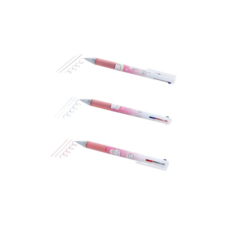 Sunstar Stationery S4655532 Chiikawa Multi-functional Pen, Gel Ink, A Pattern