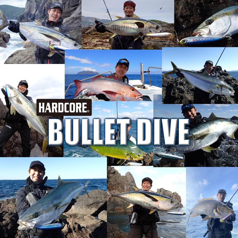 Duel Lure HC Bullet Dive 7.9 inches (200 mm) #07