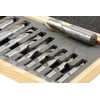 Shars 3/16-3/4" 2 Flute HSS Single End Center Cut End