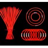 YOFOBU Red Glow Sticks Bulk Light Up Bracelet Glow Necklaces