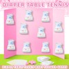 VioraWhite 60 Pcs Funny Baby Shower Diaper Games Activities Kits