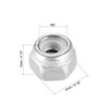 TA-VIGOR 20Pcs M2 x 0.4mm Nylon Hex Lock Nuts, 304