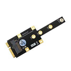 Miiauflskld Mini PCI-E A M.2 M Key Adapter Mini PCIExpress to NVME SSD Converter Riser Board Expansion Card for 2230 2242 2260 2280