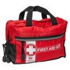 MFASCO Red Nylon First Aid Bag - Sturdy Canvas Handles