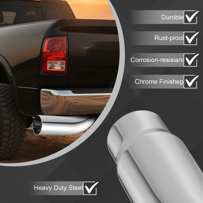 4 inch Diesel Exhaust, Exhaust Pipe Tip Elbow with a
