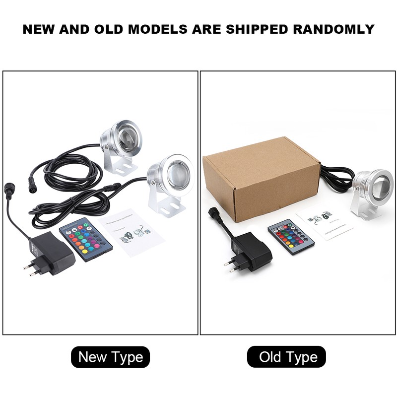RGB Underwater Light Fountain Lamp for Lighting Decoration 90‑265V