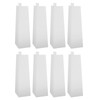 8PCS Aluminum Siding Corners 8 Inch Outside Siding Corner Trim