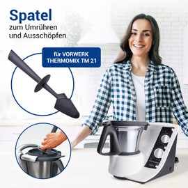 VIOKS Spatula Replacement for Spatula Thermomix, Scraper for Thermomix Vorwerk TM21 - Vorwerk Thermomix Accessories & Vorwerk Thermomix TM21 Spare Parts