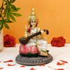 BangBangDa Hindu Lord Saraswati Idol Statue - 5.1" H Saraswati