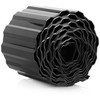 com-four® lawn edging made of plastic - flower bed edging