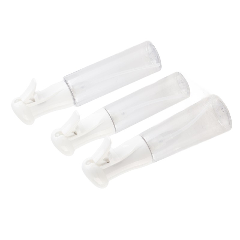 3pcs Fine Mist Spray Bottle Refillable Uniform Spraying Ergonomic Design