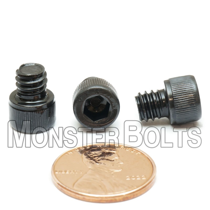 MonsterBolts - 1/4"-20 x 1/4" Socket Head Screws, ASTM A574,