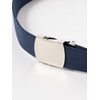 Beams Boy Campus Belt USA Tape Belt New Women's, navy