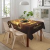 MAICICO Ramadan Kareem Tablecloth Washable Table Cloth for Rectangle Tables