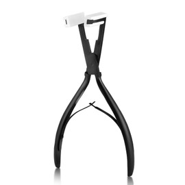 Tape In Haarverlängerungen Zange – Edelstahl Haarverlängerungs Zangen mit Silikonpads, Styling Tool zum Versiegeln von Tape Extensions, Professionelles Werkzeug für Salon & Heimgebrauch