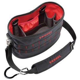 Vessel TBK-300 Tough Fit Bucket, M, Electrician Bucket with Hook