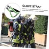 Zerodeko 2Pcs Fire Gloves Fixing Straps and Straps for Firefighters