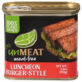 Unmeat Meat Free Lunchoen Burger 11.6 oz (Pack Of 12)