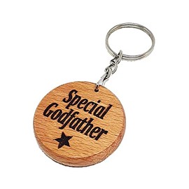 Keyring Keychain Special Godfather Gift