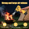 Led Air Duster, Mini Compressed Air Duster, 135000RPM Power Electric