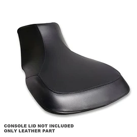 G-PLUS Leather Seat Cover, Compatible with Yamaha Grizzly 600 1998-2001 Motorcycle ATV Seatcover Seat Protector Replacement (Black)