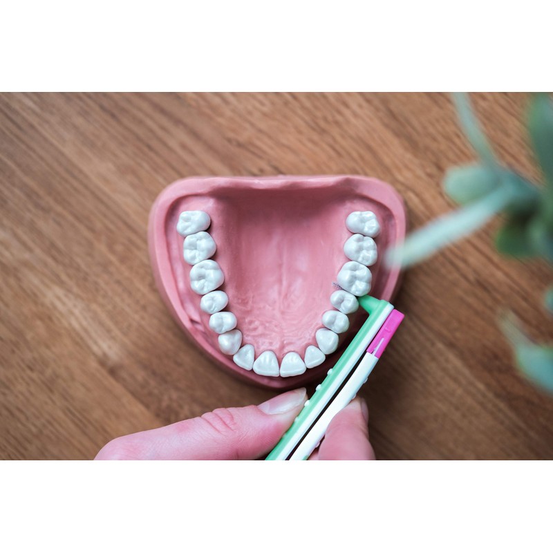 Wingruh® Interdental Brush Starter Set Incl. 3 x Interchangeable Brushes