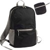 WEDO Unisex Packtogo Foldable Backpack, black