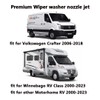 47191 Premium Adjustable Wiper Washer Nozzle Kit Fit for Dodge/Freightliner/Mercedes/Winnebago