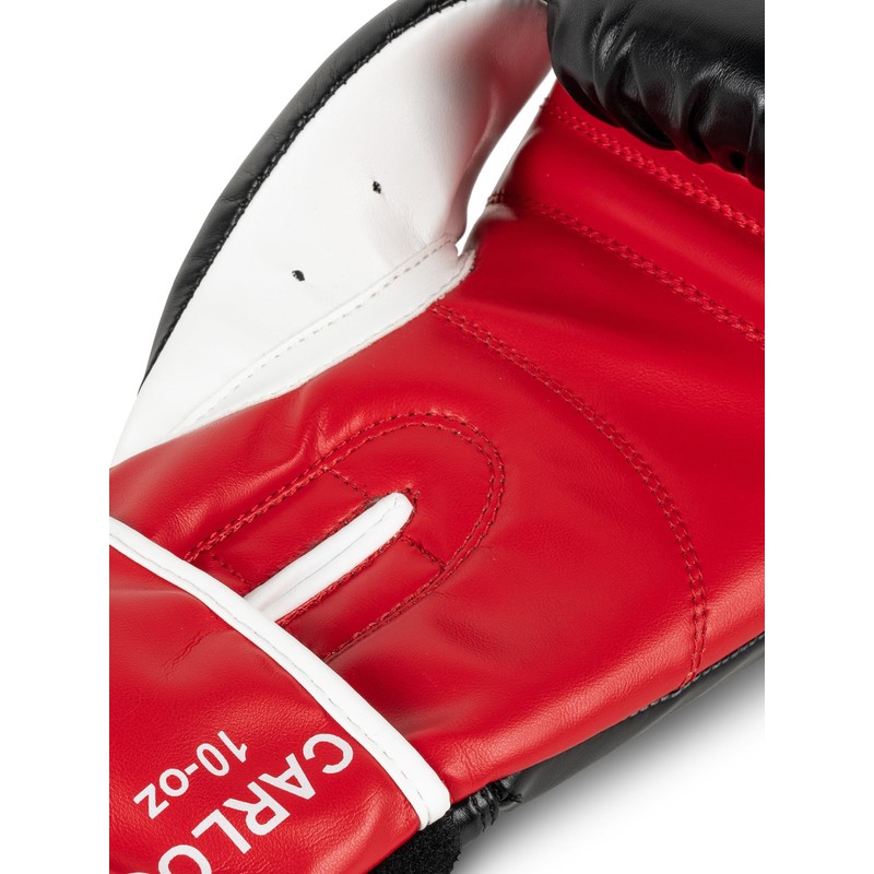 BENLEE Rocky Marciano Carlos Boxhandschuhe, Black/Red/White, 6 oz