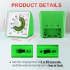 Secura 60-Minute Visual Countdown Timer for Kids & Adults, Classroom