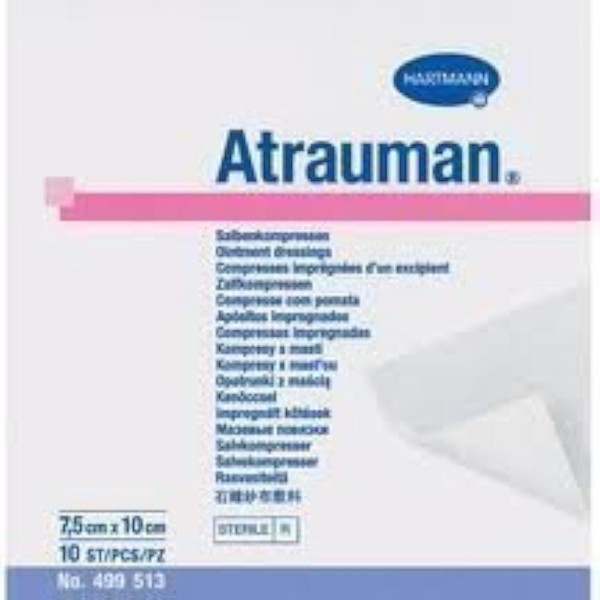 Atrauman Tulle 7.5 x 10 cm Dressing (Pack of 50)